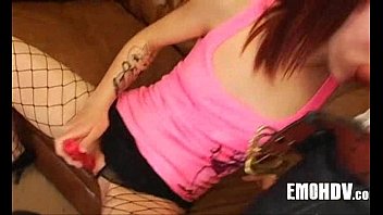 Preview 3 of Netvideogirls Blonde - Goth emo angel with tattoos 293