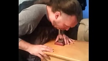 Preview 3 of Mom And French Friend Son - glass dildo blowjob