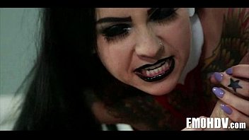 Preview 2 of First Bbw Big Black Dick - Emo slut with tattoos 0530
