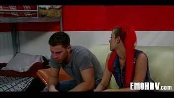 Preview 3 of Sock Fetih - Emo babe with tats gets some dick 342