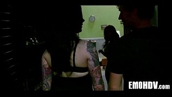 Preview 3 of Asian Sex Porn Com - Emo babe with tats gets some dick 246
