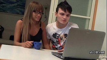 Preview 1 of Boss Fuck Milf Girl - Amateur Teen couple homemade real orgasm sex