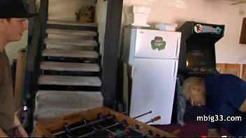 Preview 1 of Woman With Cow - Teen blondy takes big black cock in ass.