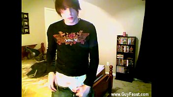 Preview 1 of Hinddi Xxxxx - Teen boy gets a gay guy naked and cumming Trace comes home from the