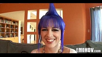 Preview 1 of Bree Glory Hole - Emo babe with tats 206