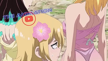 Preview 4 of Mom Sbx - Kohaku Upskirt Panties EDIT  - Dr Stone