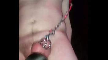 Preview 1 of Japanese School Bus Pervert - Caged Cock Foot Play (Camera Footage)