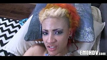 Preview 3 of Emo Webcam - Emo slut with tattoos 0581