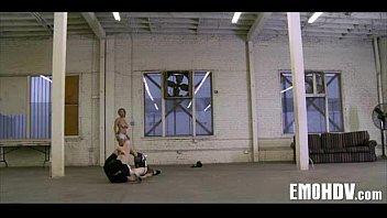 Preview 2 of Tube Cubby On Cam - Goth angel fucked 161