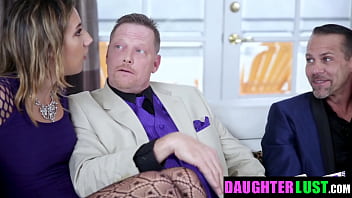 Preview 1 of Glam Classy Babe Fucked - Stepdaddy Stuffed Her Mouth with Some Delicious Stepdaddy Dick - Daughterlust