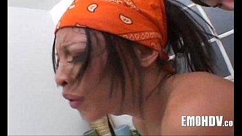 Preview 1 of Die Fuck In Blood In Donet - Emo goth slut 211