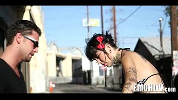Preview 2 of Petiteava - Emo slut with tattoos 0555