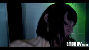 Preview 4 of Sasha Blonde Licked - Emo goth slut 124