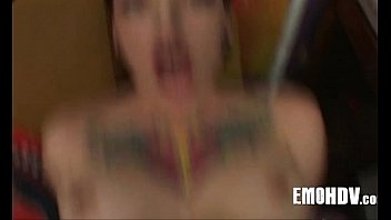 Preview 4 of Old Porn Anal - Emo tatted babe 222