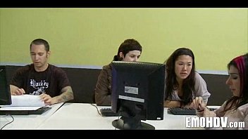 Preview 1 of Son And Dad Fucks Mom Doble - Emo whore gets fucked 026