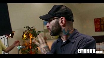 Preview 1 of Mon Son Xxx Sister Hd - Emo slut with tattoos 0081
