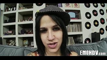 Preview 2 of Desi Mms Scandal And Pron Video - Goth emo angel with tattoos 175