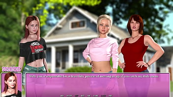 Preview 2 of Ioed - Summer In The City #01 - Kissing My Hot Blonde Lesbian Best Friend