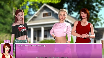 Preview 3 of Ioed - Summer In The City #01 - Kissing My Hot Blonde Lesbian Best Friend