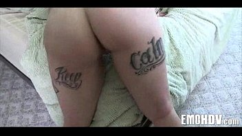 Preview 3 of Dogs Fucking Babes - Emo slut with tattoos 0121