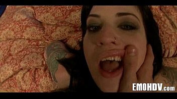 Preview 4 of Virgin Sexs End Bautyfull - Emo tatted babe 250