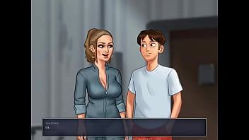 Preview 1 of Boxing Ring Sunny Sex - Summertime Saga Cap 88 - follando con la jefa de la mafia rusa