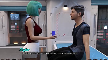 Preview 1 of She Touch My Panis In Public Bud - Stranded In Space #89 - Playing and Kissing the Hot Doctor