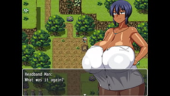 Preview 4 of Fuck Roni Paradise - Tanned Girl Natsuki [ HENTAI Game ] Ep.4 plump sweaty sexy curvy body !