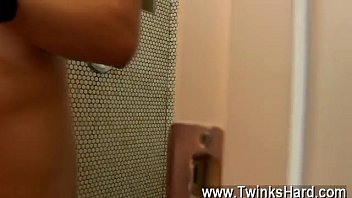Preview 3 of Smally Legs Stokings Joi - Gay cock masturbation party gifs Collin reveals the cuffs and