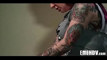 Preview 2 of Omani Saxe - emo goth lesbos 254