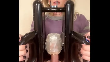 Preview 3 of African Breastfeeding - Post Orgasm Cum Milking Jessica Bloom Big Trans Dick Milking Machine