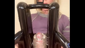 Preview 4 of African Breastfeeding - Post Orgasm Cum Milking Jessica Bloom Big Trans Dick Milking Machine