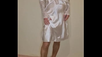 Preview 2 of Hd Marvari Sex Video - Crossdresser in Bridal Lingerie and masturbates wearing it.