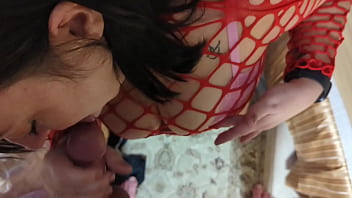 Preview 4 of Www Xxb Com Hd - Fishnets and fat ass in Brooklyn - fucking this MILF and cumshot on her tits