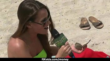 Preview 3 of Gang 16 - Desperate teen naked in public and fucks to pay rent 9
