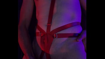 Preview 1 of Dirndl Bukkake - En lenceria exotica roja y me como un consolador