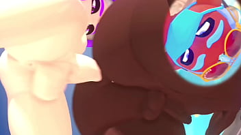 Preview 2 of Tv Reparing Sex - Splatoon animation edit