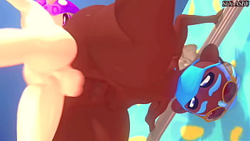 Preview 1 of Tv Reparing Sex - Splatoon animation edit