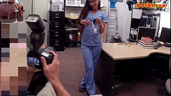 Preview 1 of Sane Leon Bf - Desperate chick pawn her twat and gets banged by pawn man