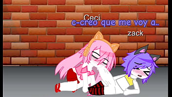 Preview 3 of Mummy Boy Son Sex - [gacha life] me siento cachonda y este femboy me ayuda!