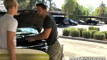 Preview 1 of 8 Years Fake - Teacher muscle with young boys gay porn After these 2 get inside, 