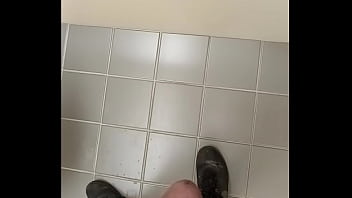 Preview 3 of Gaborone Porn - Stroking in a public stall 10