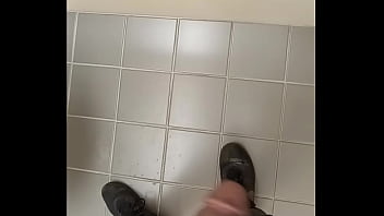 Preview 1 of Gaborone Porn - Stroking in a public stall 10