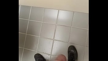 Preview 1 of Dodai Xxx - Stroking in a public stall 9
