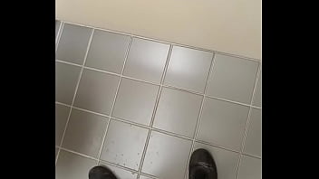 Preview 2 of Ladyboy Korra - Stroking in a public stall 5
