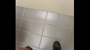 Preview 3 of Ladyboy Korra - Stroking in a public stall 5