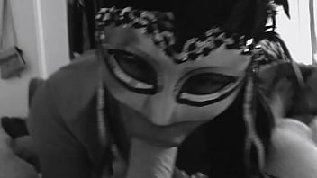 Preview 4 of Bf Video Sexy Chudai - themask blowjob.MOV
