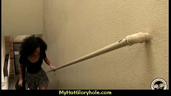 Preview 1 of Gay Bear Feet - Incredible ebony teen blowjob gloryhole audition 6