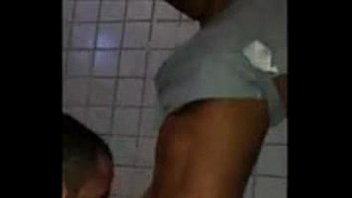 Preview 3 of Horse Sxy Gril - Blowjob in College Restroom