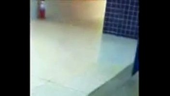 Preview 1 of Horse Sxy Gril - Blowjob in College Restroom